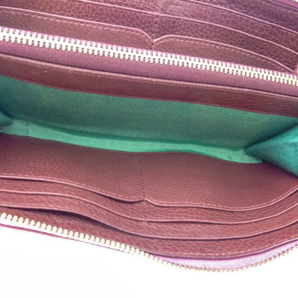 BVLGARI wallet Monete leather Auth used T9949 - Picture 6 of 8